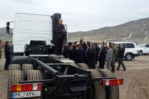 شبهه هایی در مورد افتتاح خط تولید کامیون در مشکین شهر